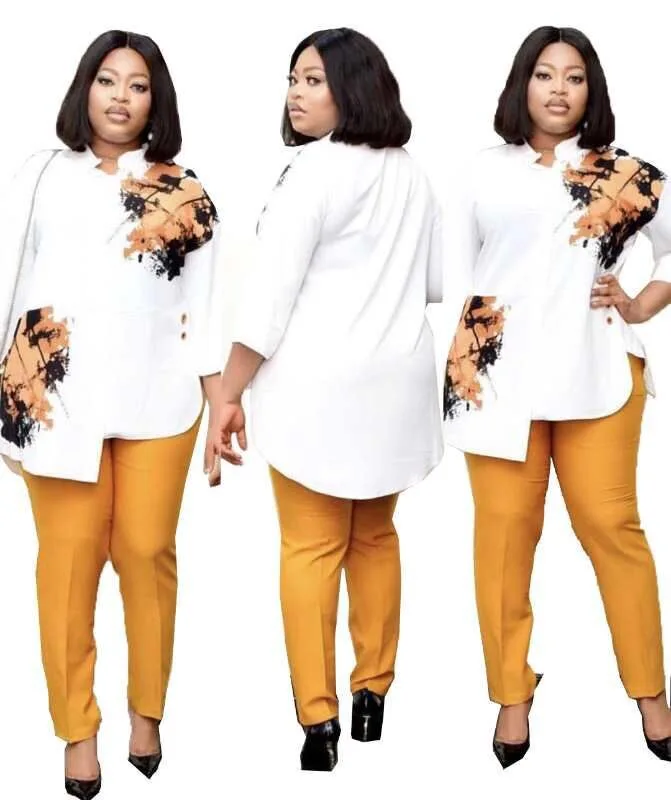 2020 Новые африканские принтованные эластичные Bazin мешковатые брюки в стиле рок