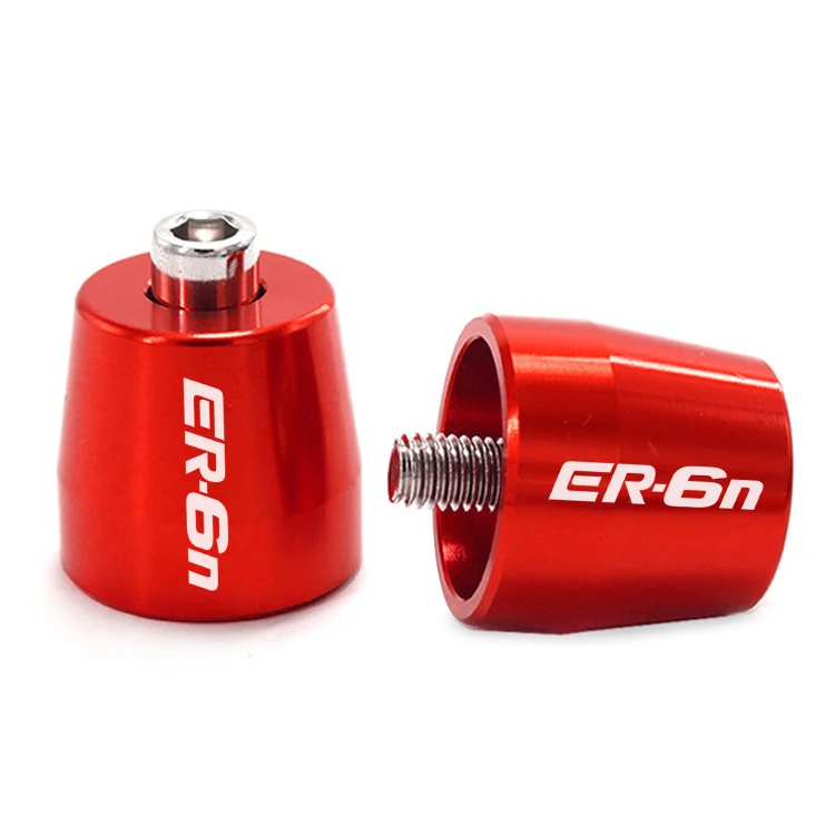

For KAWASAKI ER6N ER6F ER-6N ER-6F 2006-2016 Handlebar End Plug CNC Hand Grips Cap Cover Slider Motorcycle Accessories