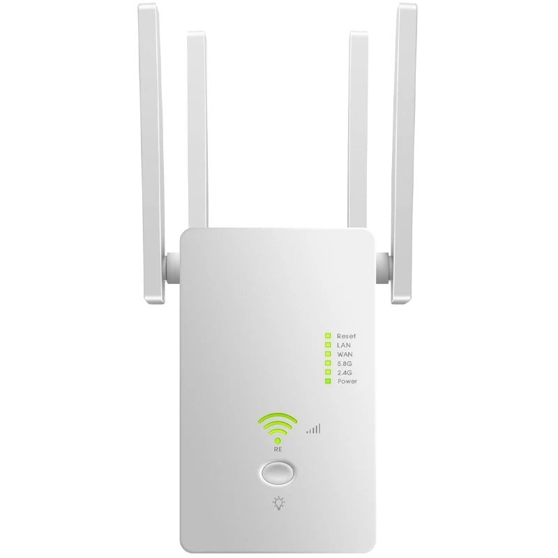 

Усилитель диапазона Wi-Fi, ретранслятор, маршрутизатор AC1200M, усилитель Wi-Fi, точка доступа, 2,4 5,8 ГГц, двухдиапазонный удлинитель Wi-Fi, вилка станд...