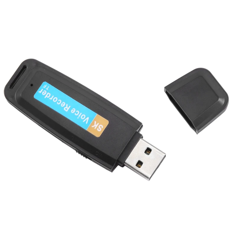 

U-Disk цифровой Аудио Диктофон зарядное устройство USB флеш-накопитель до 32 Гб мини SD TF высокое качество