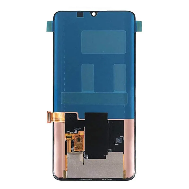 Componentes de montaje de pantalla de superficie curva, pantalla LCD, t&aacute;ctil interna y externa, adecuado para Xiaomi note 10-2
