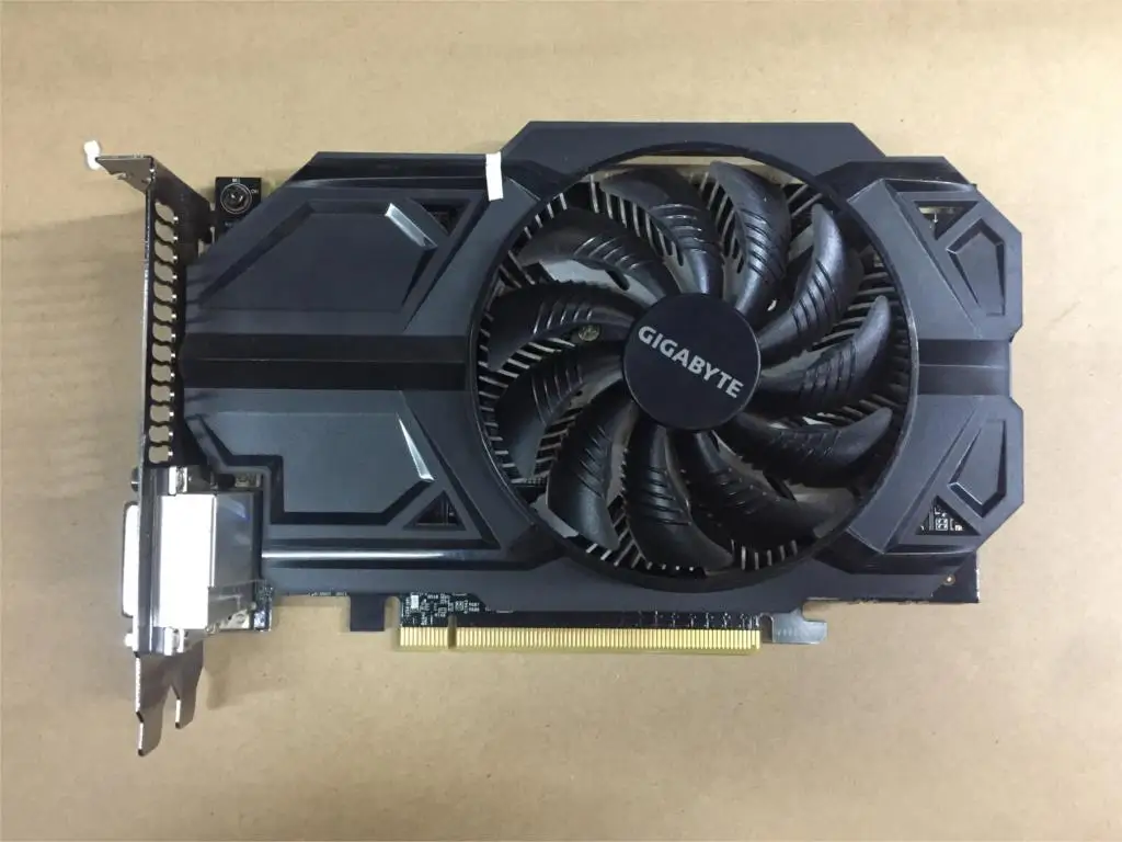 Видеокарта GIGABYTE GTX950 2 Гб GV-N950OC-2GD D5 GDDR5 N950D5 2GD для nVIDIA Geforce 2G Hdmi Dvi б/у карты |
