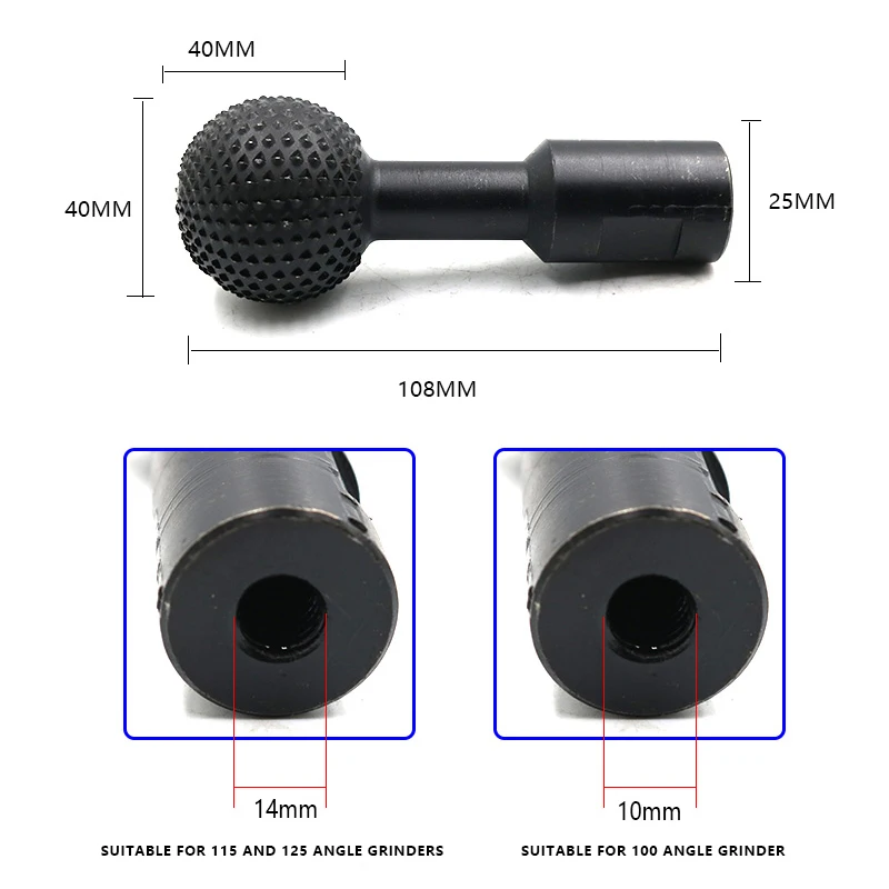 

Carbide Rotary Burr Spherical Steel Rotary Process File Fast Grinding Burr Wood Drill Grinding Force Woodworking Hand Tools