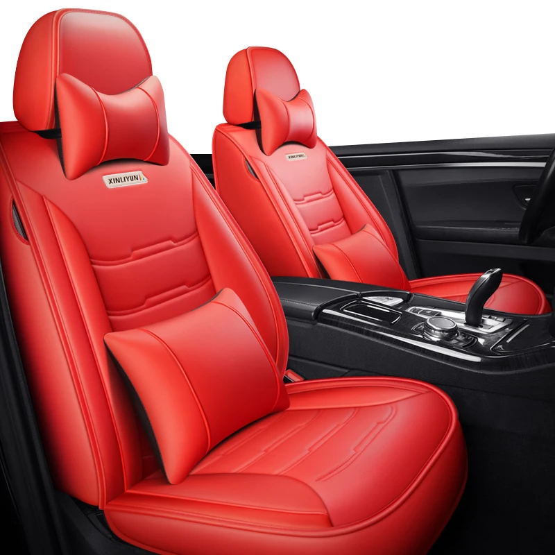 Кожаные чехлы на сиденья автомобиля ZHOUSHENGLEE для ZOTYE 2008 5008 T200 T600 Z100 Z200 Z300 Z500 коврик