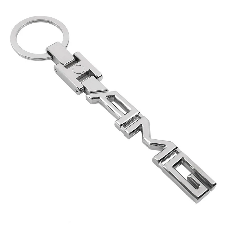 Креативный металлический двухсторонний Логотип H-образной пряжки Стайлинг