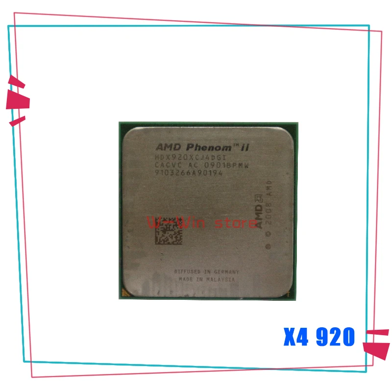 Четырехъядерный процессор AMD Phenom II X4 920 2 8 ГГц HDX920XCJ4DGI Socket AM2 + свяжитесь с продавцом