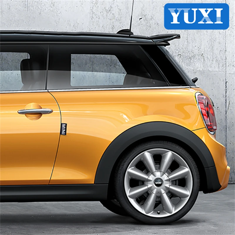 

4pcs Car Styling Door Tag Labels Sticker Exterior Decoration For Mini One Cooper JCW F54 F55 F56 F60 R55 R56 R60 R61 Accessories