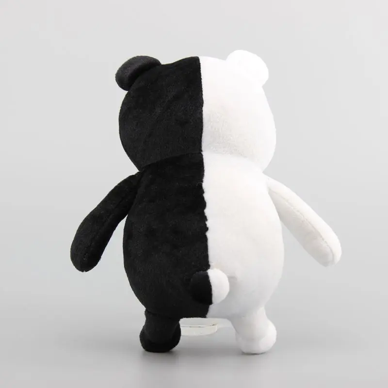 25 см Kawaii Dangan Ronpa Monokuma Плюшевые игрушки Мягкая кукла мультфильм черный белый