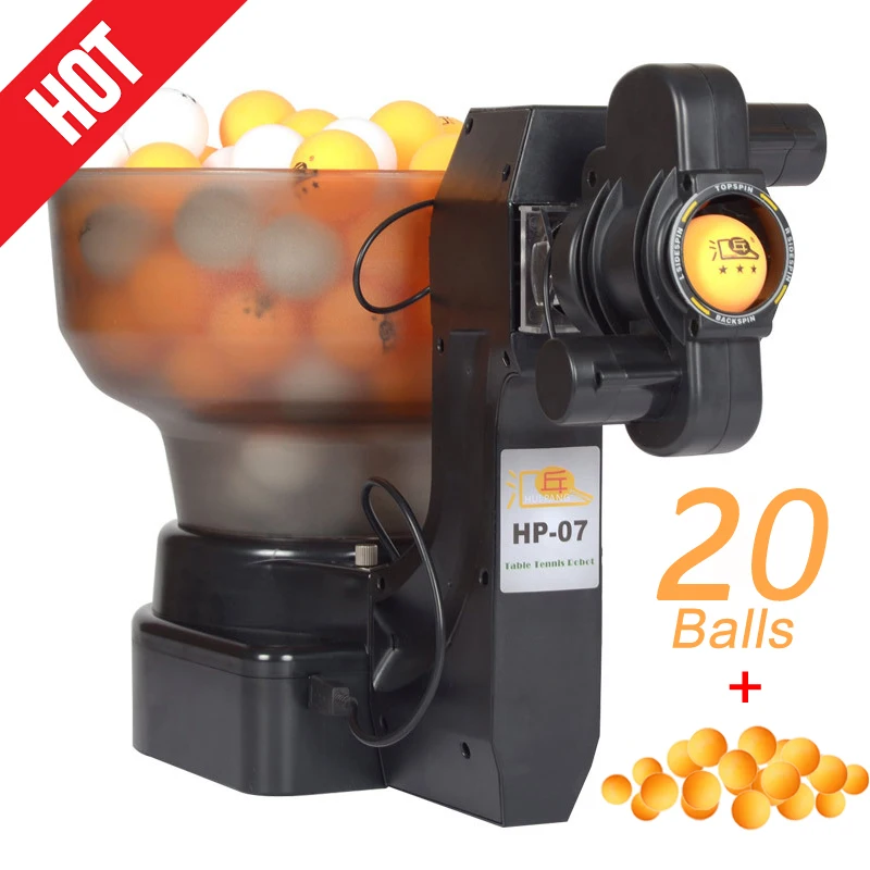 Professional Balls Catching Collecting Net HP-07 Table Tennis Robots Sender Pitching Training Serve Machine Sports Pingpong Gift