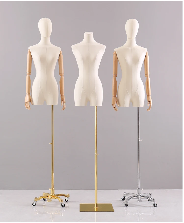 

Модная модель, женский манекен на половину тела, на всю грудь, до ключиц