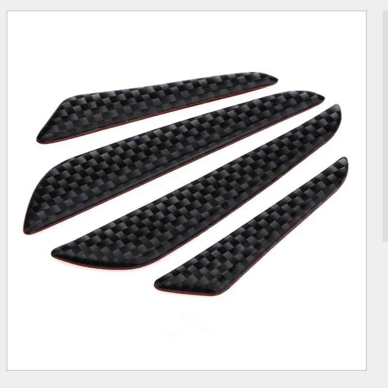 4 шт./лот защитные наклейки на двери автомобиля защитное волокно для Volkswagen Golf 5 6 Polo