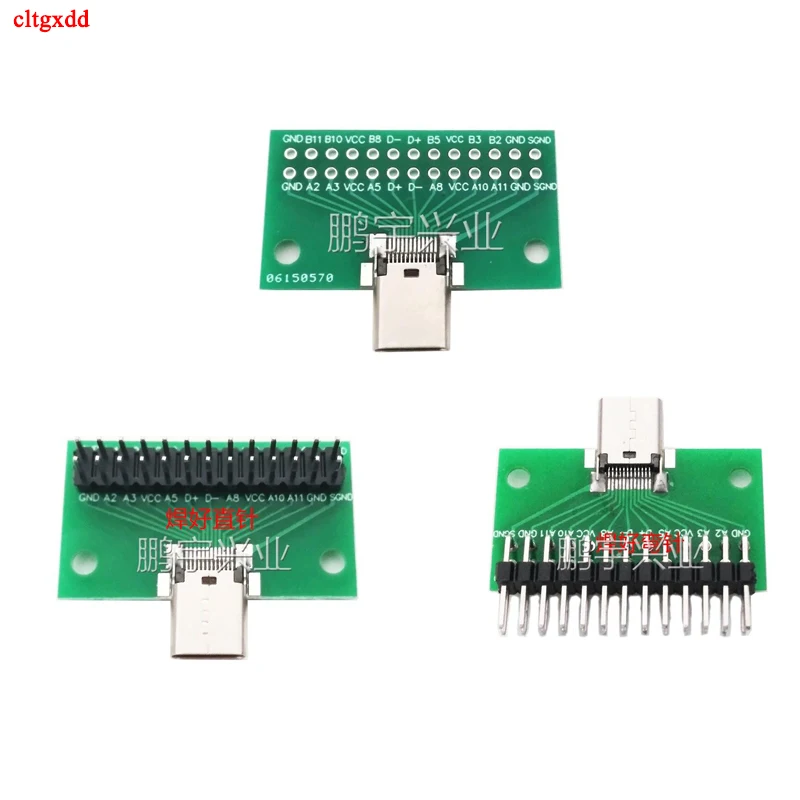 1 шт. TYPE-C женский манекен головы тестовая плата двухсторонний положительный и