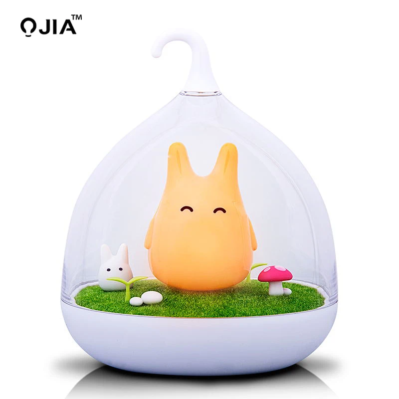 Ночник Asign в стиле Totoro USB портативный светодиодный ночник лампа подарок сенсорный