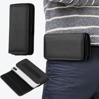 men phone pouch hanging holster holder waist packs belt clip pouch case oxford cloth package mobile waist bag belt small purs