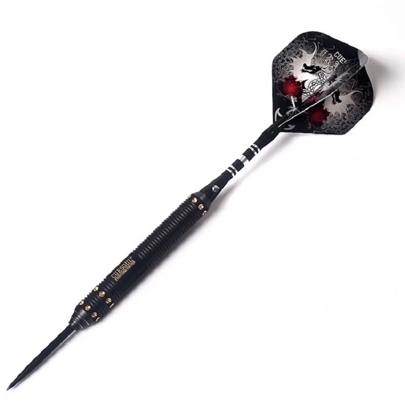 Hot CUESOUL Steel Tip Darts 23/25/27g 162mm Brass Barrels With Dart Flights Black|steel tip|steel tip dartstip darts |