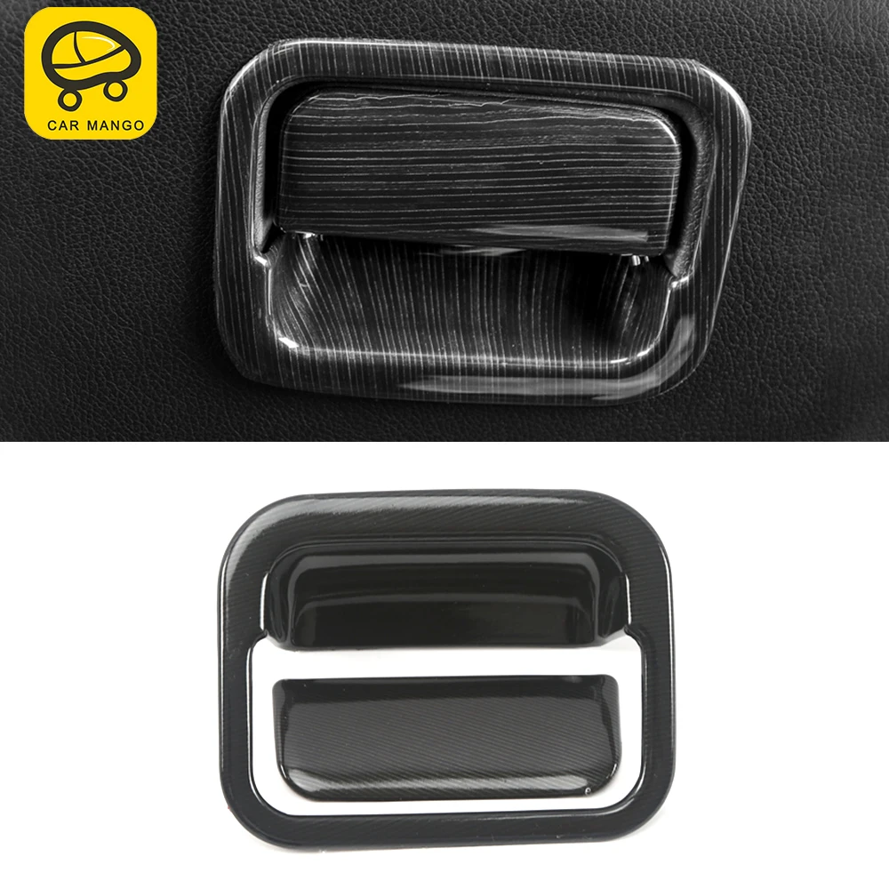 

CarManGo автомобильные аксессуары, пассажирский перчаточный ящик, рукоятка, рамка, отделка, наклейка, крышка, украшение для Mitsubishi Outlander 2015-2021