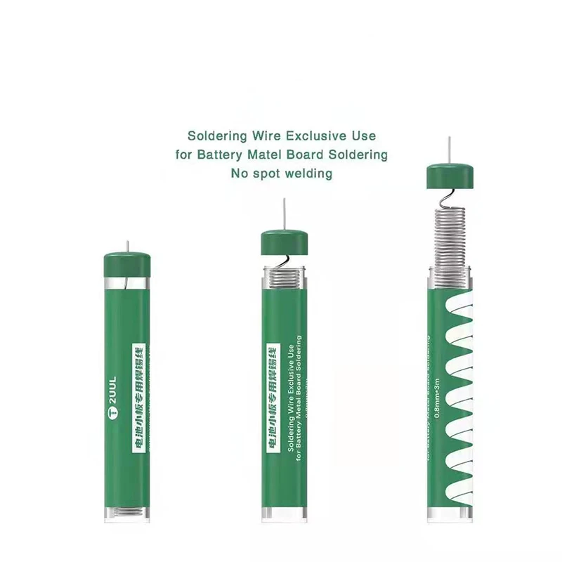 

2UUL Special Soldering Wire For Battery Small Board Free Electric Welding Machine Operation For Mobile Phone Repair Tools