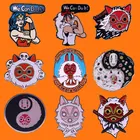 Эмалированные заколки с красивым анимационным рисунком, забавные Металлические Значки для рюкзака, шляпы, отворотов, мужские и женские модные украшения, подарки