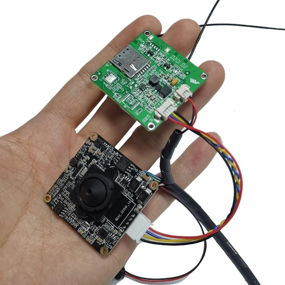 Camhi CamhiPro 3G/4G SIM Card IP Camera DIY Module 2MP/5MP HD Mini Wireless Security Surveillance Invisible Lens Audio TF | Безопасность