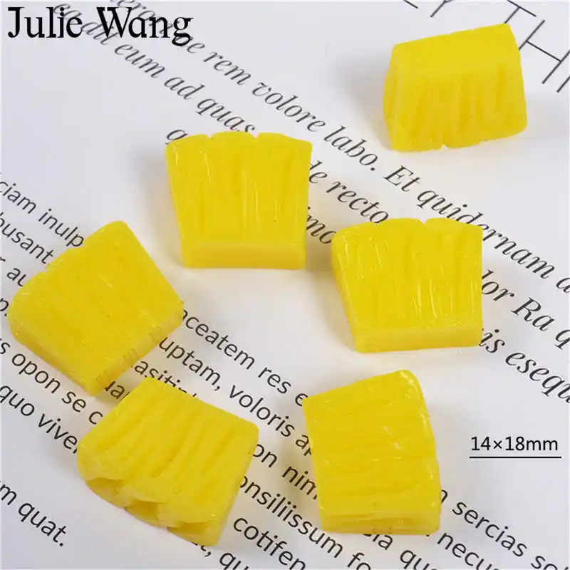 10 шт. подвески талисманы из искусственных фруктов|Шармы| |