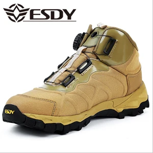 Мужские зимние тактические ботильоны, модные черные ботинки на шнуровке для пустыни, боевые военные ботинки, Мужская Рабочая Повседневная армейская обувь на плоской подошве