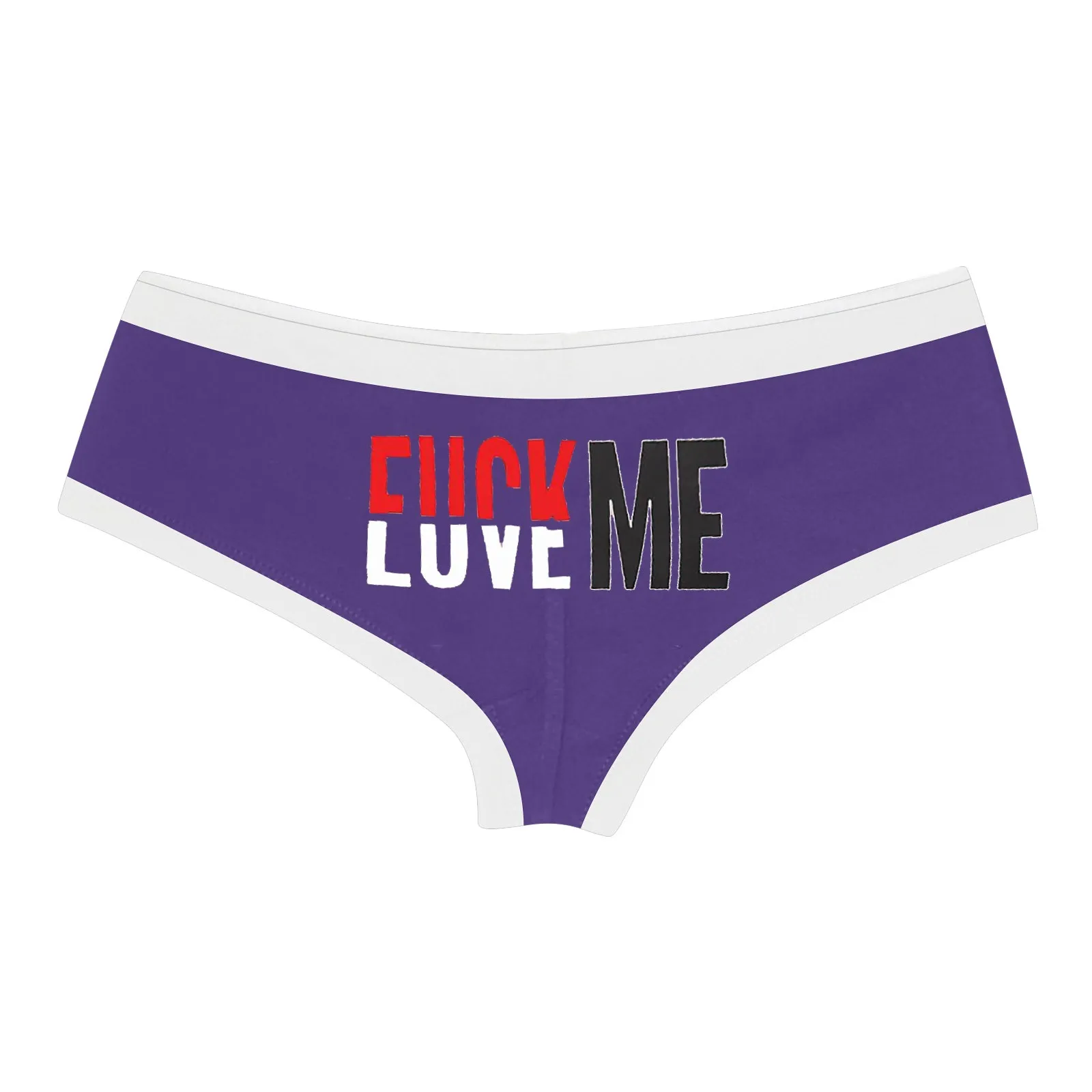 

Panties For Women Funny Letter Printing Plus Size Solid High Waist Physiological Underwear Female Underpants Thong Underwear