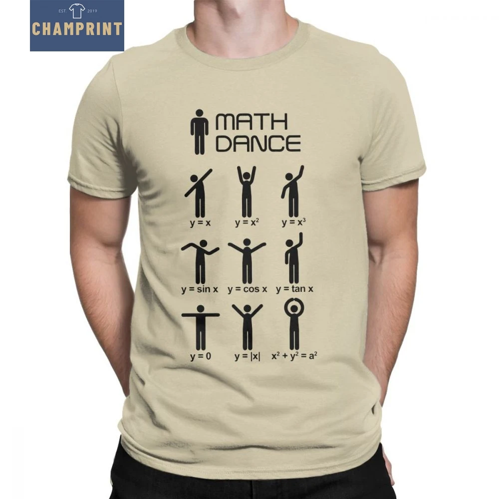 Мужские математические танцевальные майки математическая математика забавный
