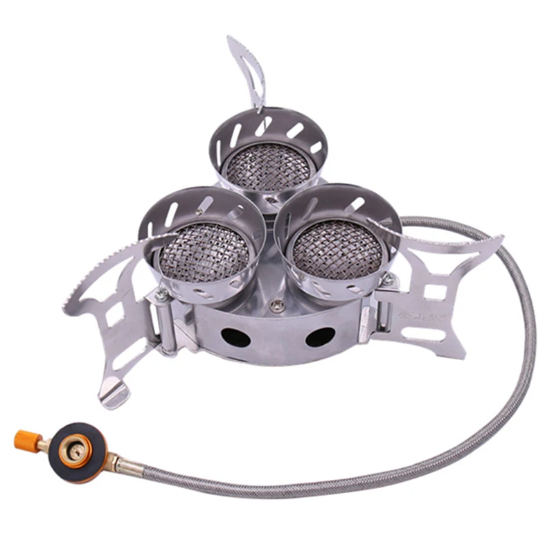 11000W трёхжильный плита Кемпинг газовые плиты высокое Мощность конец печи