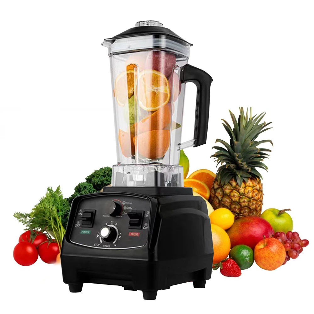 Сверхмощный блендер миксер коммерческого класса соковыжималка комбайн для