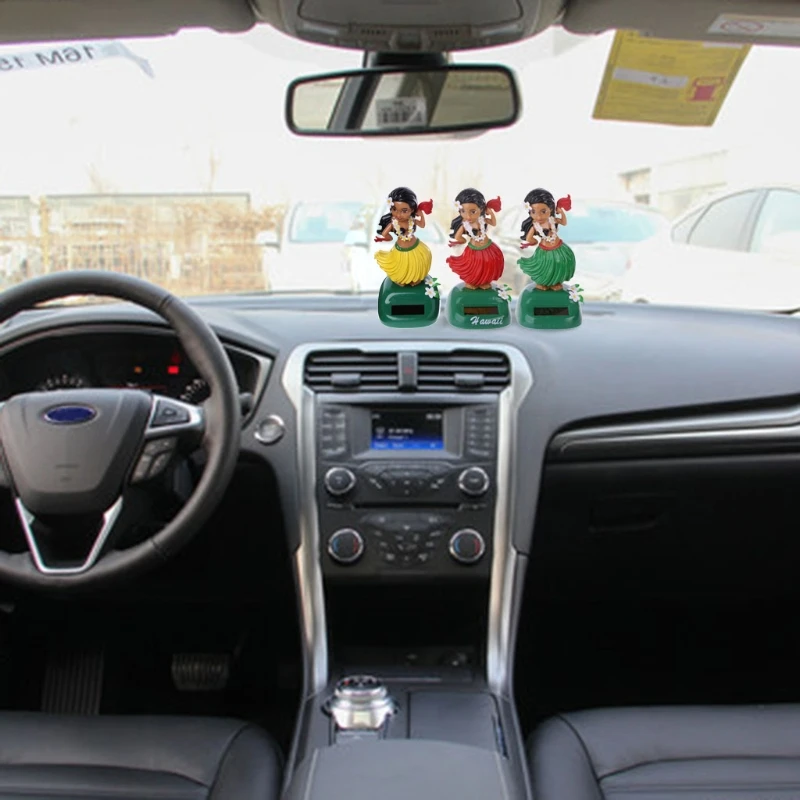 Украшения для автомобиля 1 шт. гавайская девушка Hula качающаяся головой игрушка на