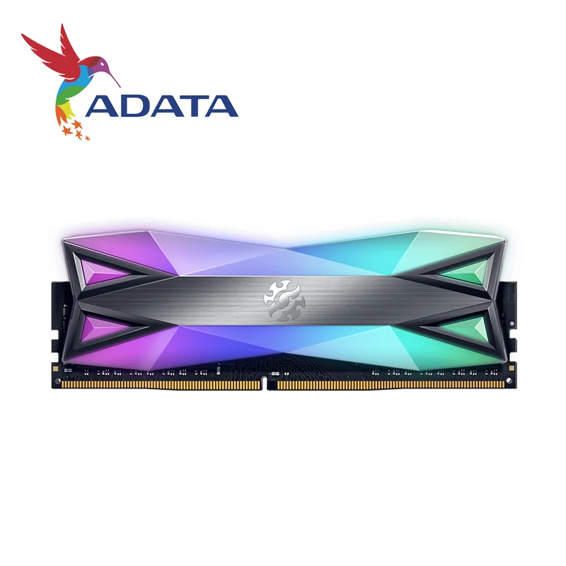 Модуль ОЗУ для настольного ПК ADATA XPG D60 RGB 8 ГБ 16 32 DDR4 PC4 3200 МГц 3000 2666 DIMM 3600