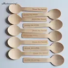 Поделитесь секретной лазерной гравировкой мини-ложки персонализированные ложки для вечеринки столовые приборы для вечеривечерние столовые приборы для пола секревечерние