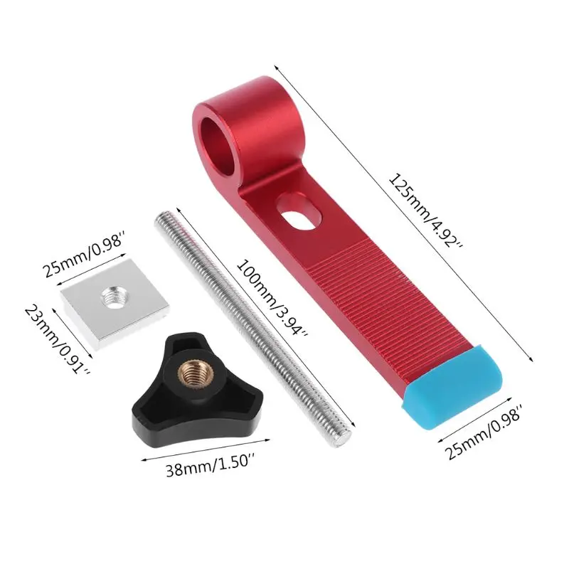 1 Комплект зажимной блок для деревообработки резьбовой стержень затягивание Т