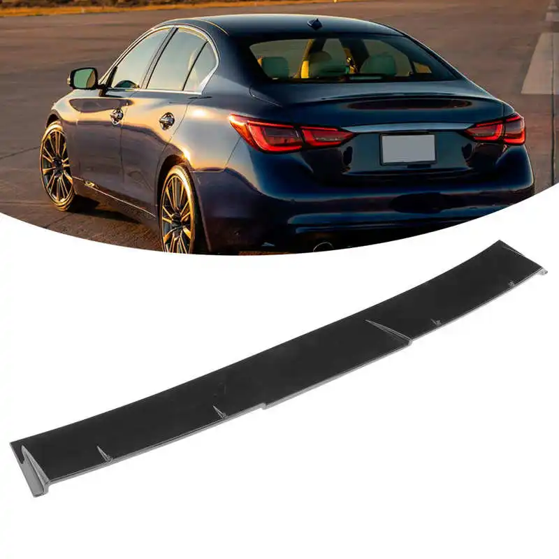 

Новый глянцевый черный спойлер на крышу заднего стекла для JDM Mugen, подходит для Infiniti Q50 2014-2020