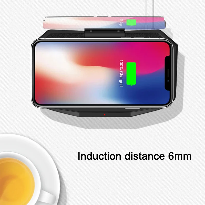 2-in-1 Universal Car HUD Phone Navigation Image Reflector with Wireless Charging Function VH99 |