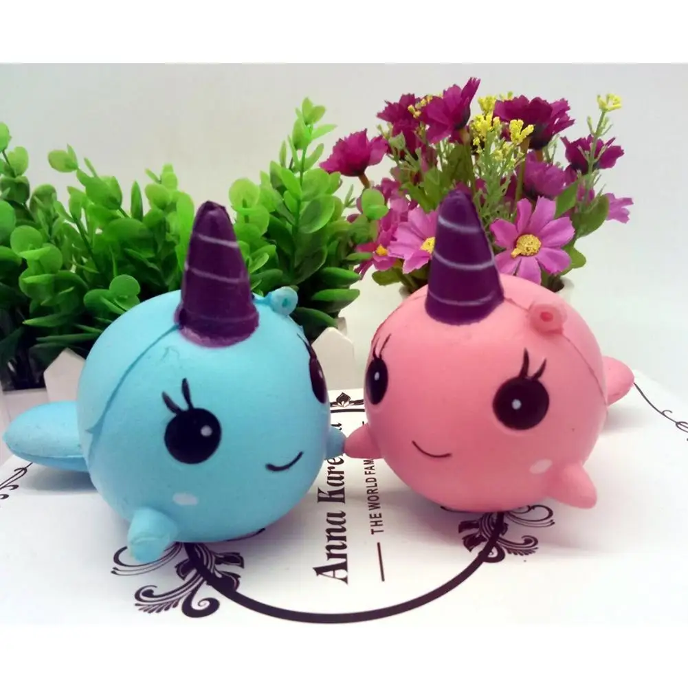 Дропшиппинг 1 шт. Kawaii антистресс Сжимаемый Мини милый Единорог медленно
