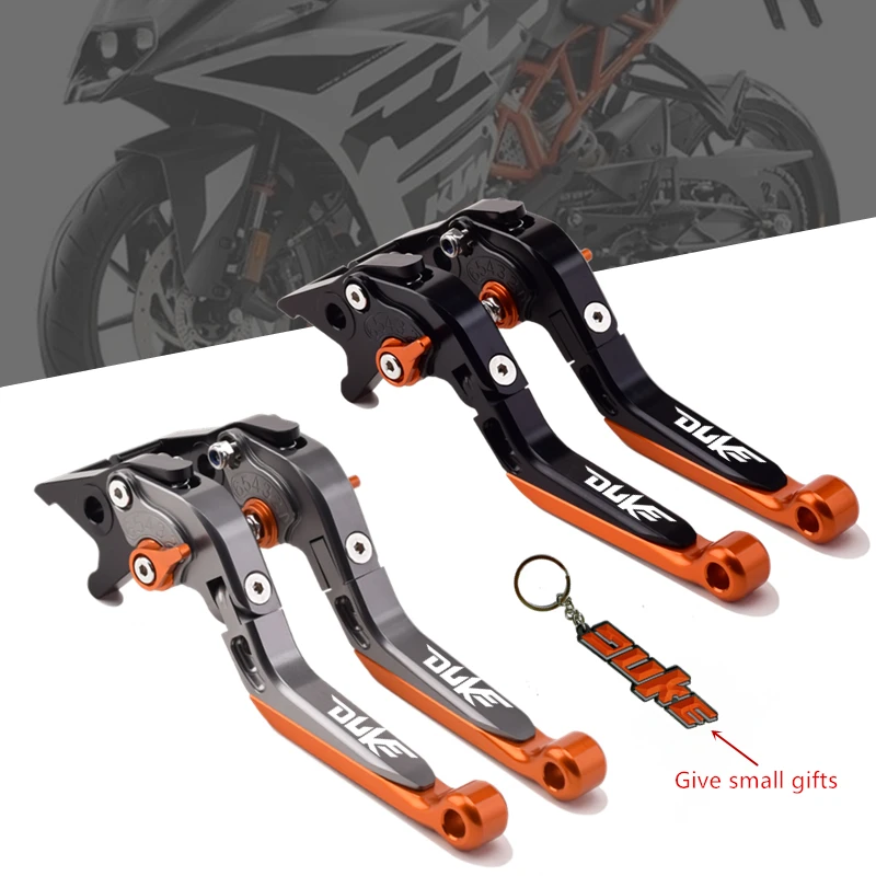 Для KTM Duke125 Duke200 Duke390 RC200 RC390 Duke RC 125 200 250 390 Регулируемый складной выдвижной