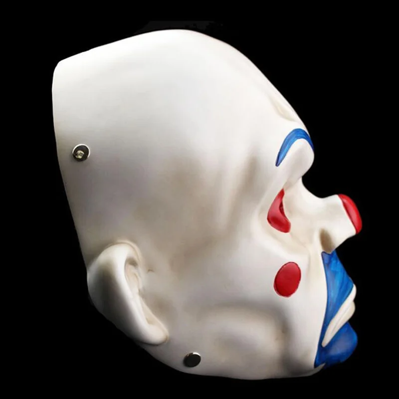 Бэтмен Джокер клоун банк разбойник полимерные маски темные рыцарские весы