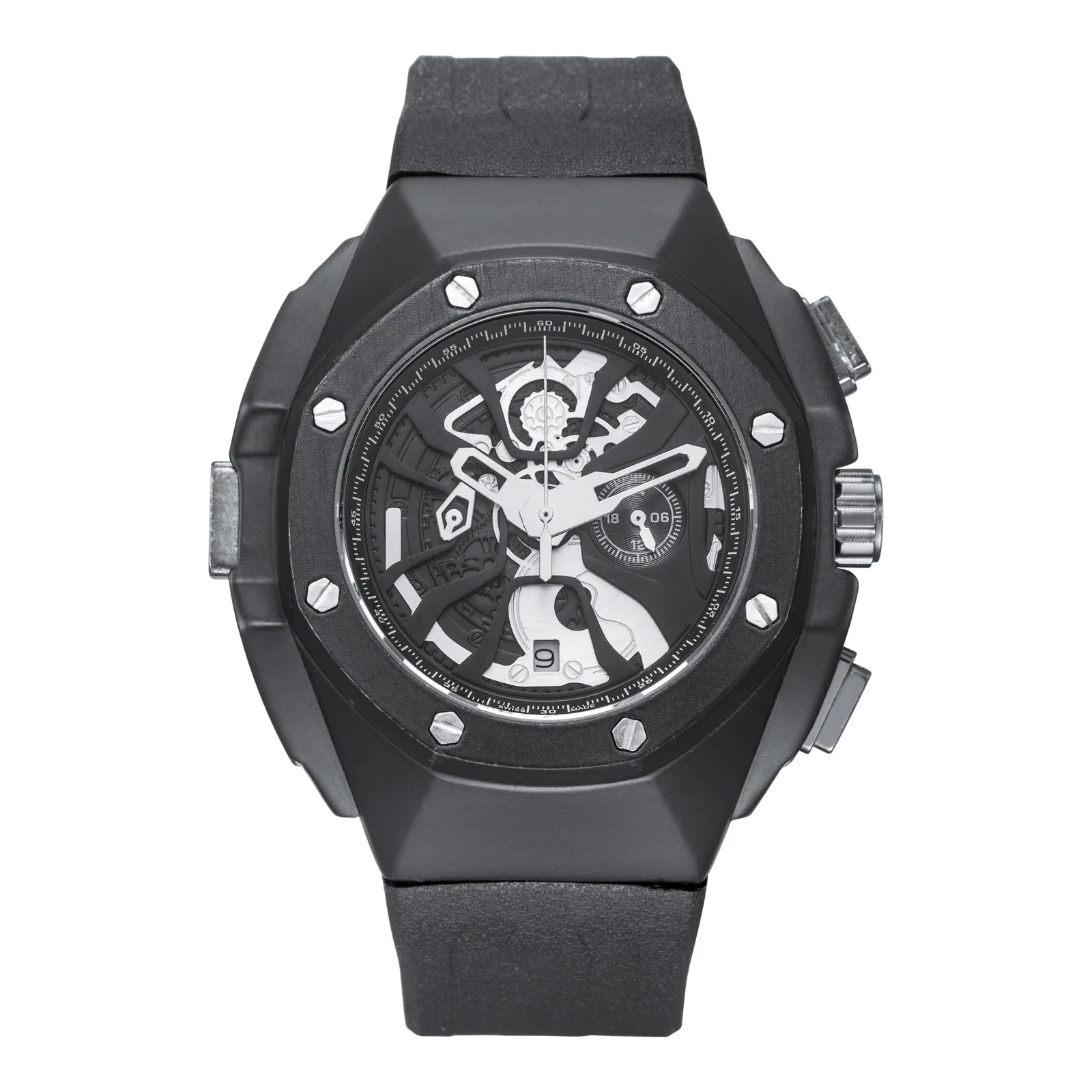 Switzerland Royal Rolexable Japan Miyota кварц holeing out многофункциональные спортивные