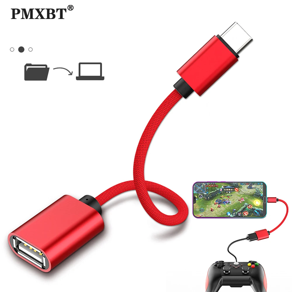 Adaptador de Cable USB OTG tipo C para Xiaomi Redmi Note 7,...
