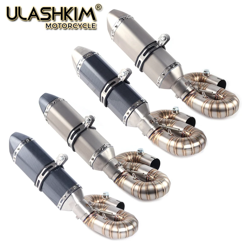 Выхлопной глушитель E-Mark из углеродного волокна для мотоциклов HONDA CBR1000RR CBR1000 RR