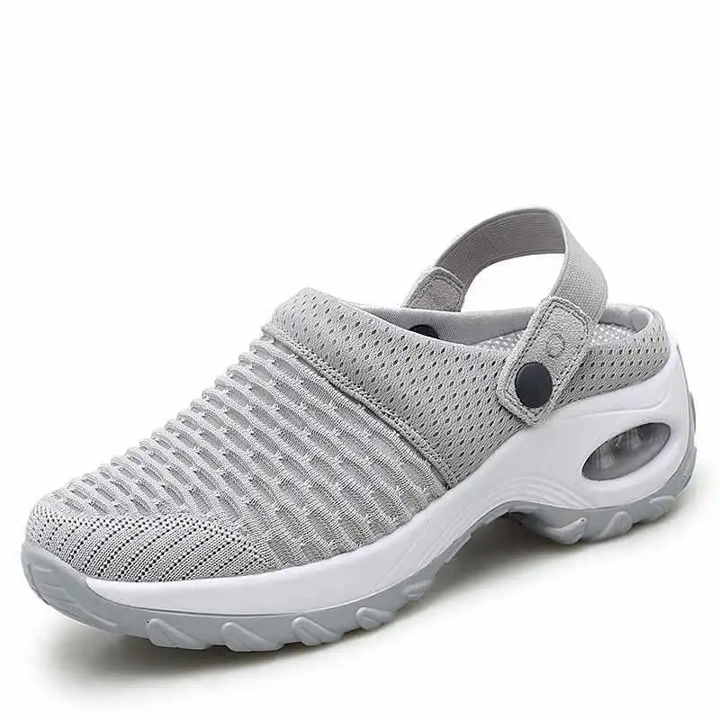 

Breathable Hollow Casual Sandals Summer Women's Shoes Ladies Mesh Hollow Sports Casual Shoes Lightweight Soft Bottom Sandals