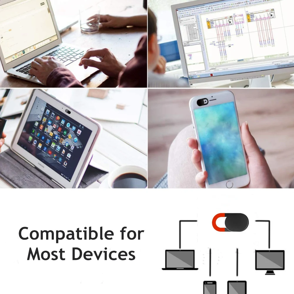 Чехол для камеры ноутбука 3/6 шт. противошпионская крышка веб-камеры MacBook