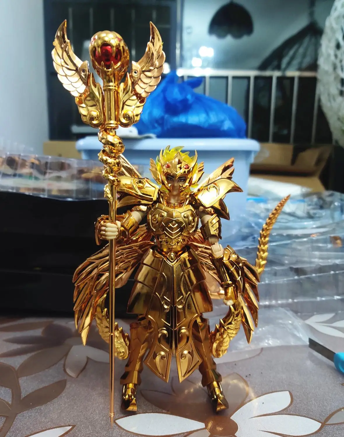 Jmodel Saint Seiya Ткань Миф спектры EX Gold OCE Ophiuchus Odysseus модель металлическая ткань SJ017