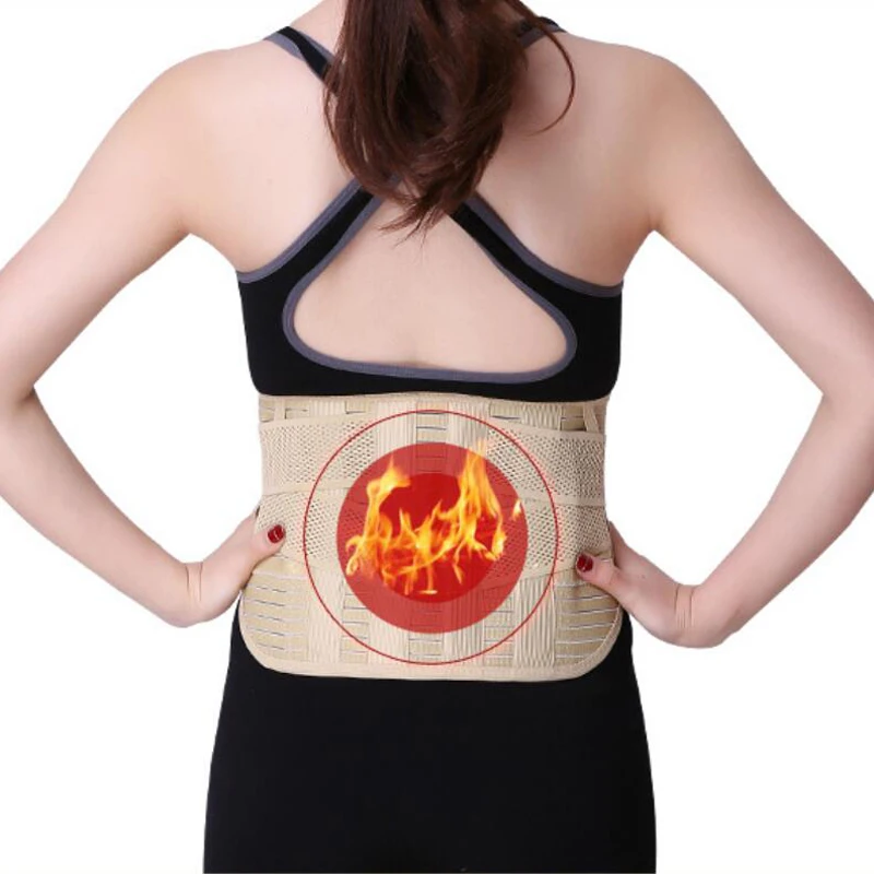 Турмалиновый пояс для поддержки талии s спортивный безопасности женщин фитнеса