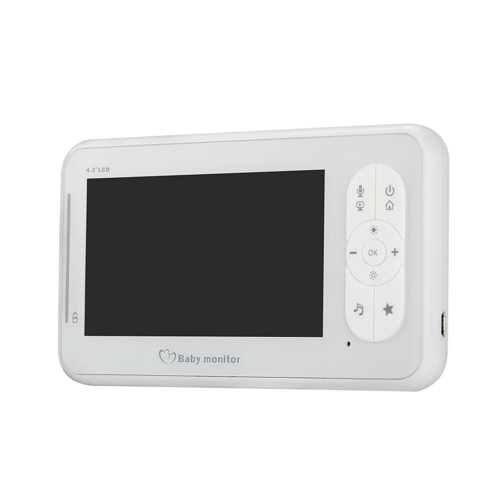 

4.3 Inch Screen Babyphone Camera Video Nanny Baby Monitor with Camera Security Temperature Monitor Night Vision