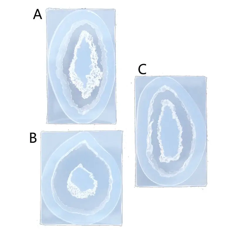 Кристаллический Кварцевый Рок-кластер Geode Druzy Gem формочка для силиконовой