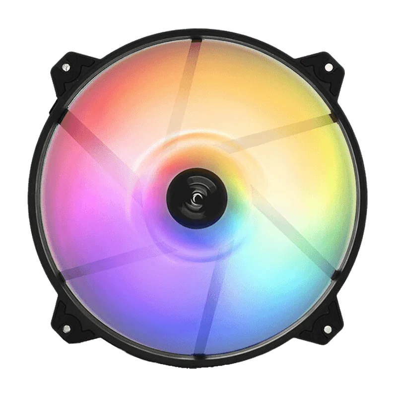 GAMEMAX--GMX-20ARGB-M/20cm ARGB кольцевой вентилятор с ARGB3pin и 3pin охлаждающий для ПК чехол -