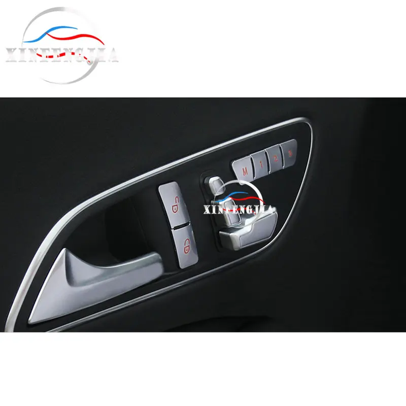 Для Mercedes-Benz A B C E CLA GLA GLK ML GL GLE Class 12 шт. накладка на кнопки памяти автомобильного