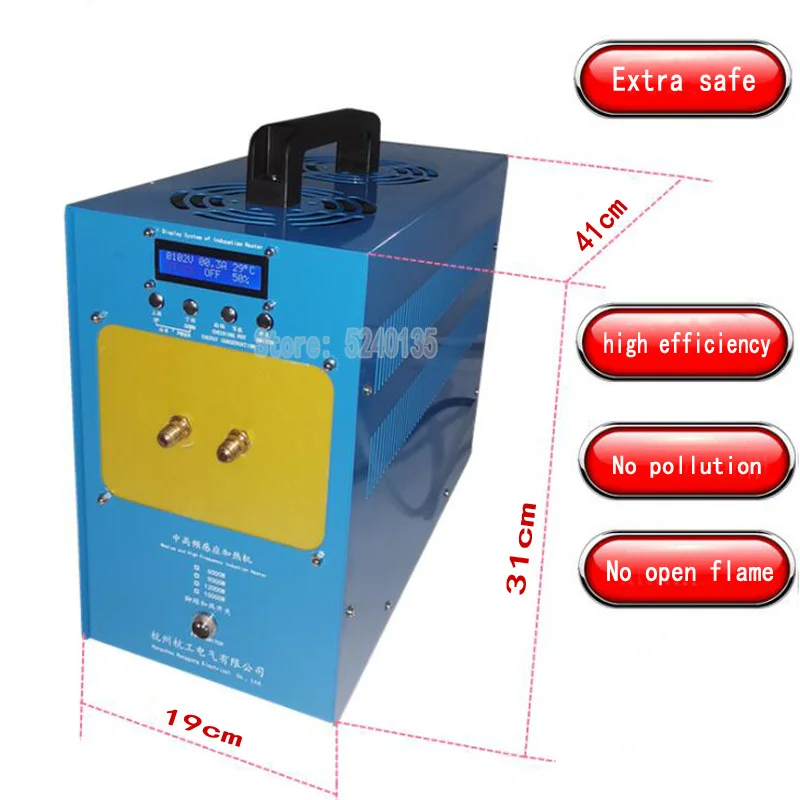 6 кВт 7 9 220 В средняя и высокочастотная индукционная нагревательная машина ZVS